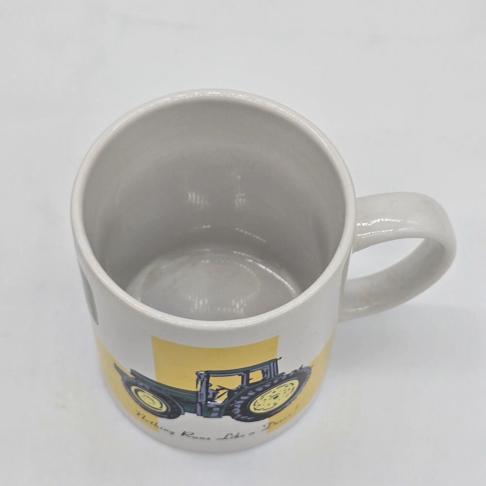 Gibson John Deere Coffee Mug Nothing Runs Like a Deere! - Picture 4 of 5